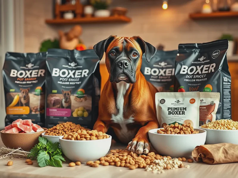 Choosing the Best Dog Food for Your Boxer